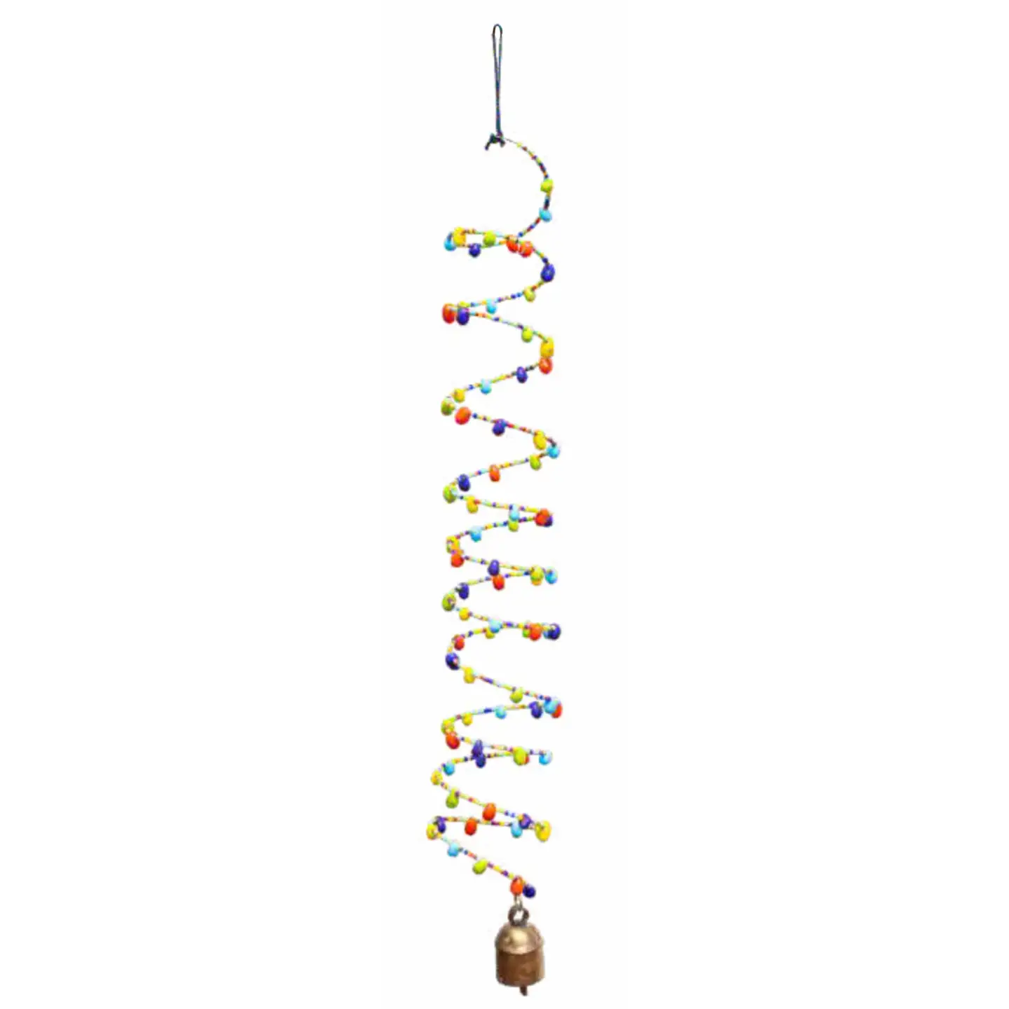 Opaque Rainbow Beads Bouncing Chime MLD-283