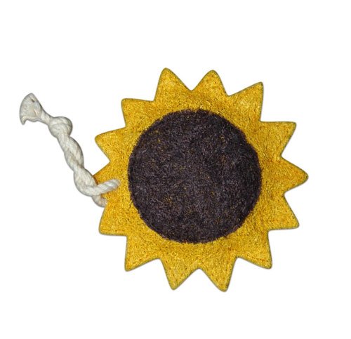 Sunflower Loofah Scrubber