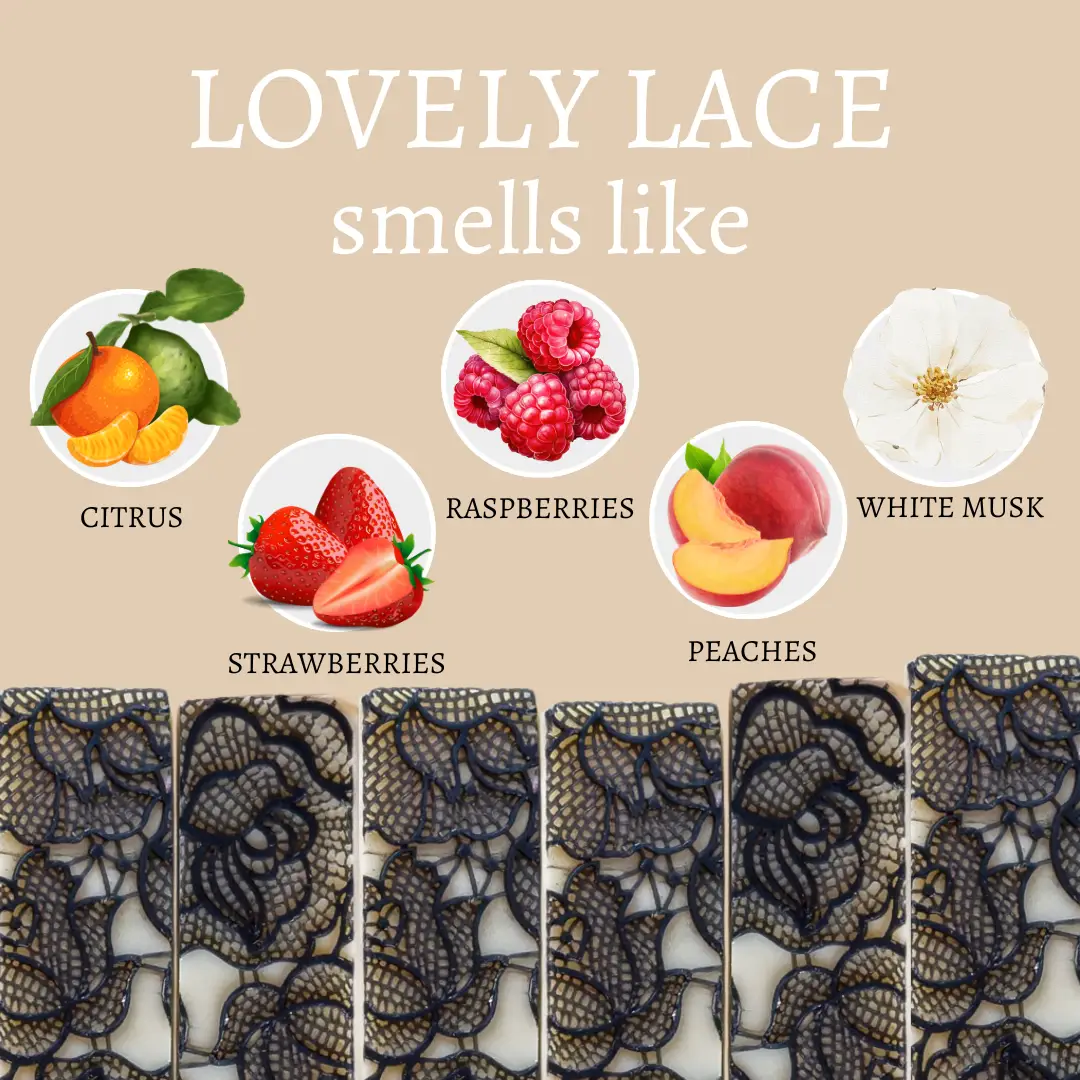 Lovely Lace Vegan Handmade Soap
