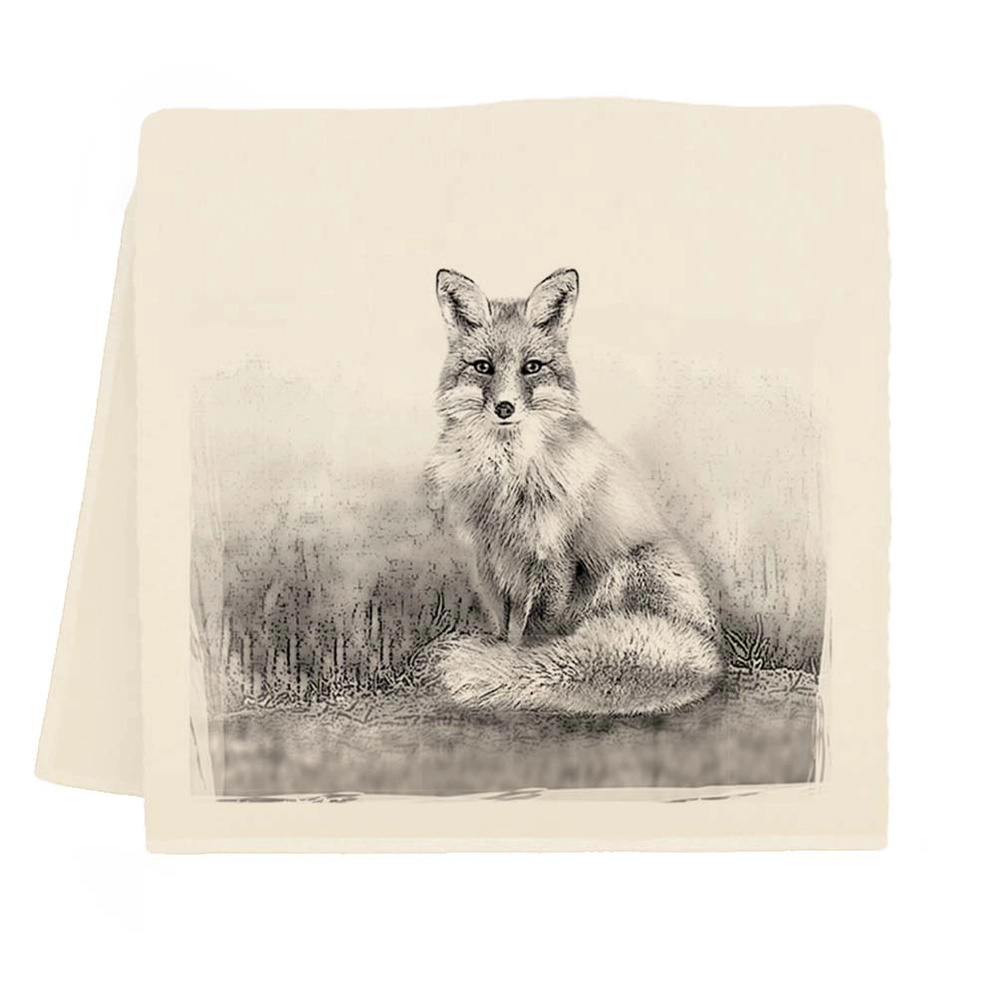 Fox Tea Towel