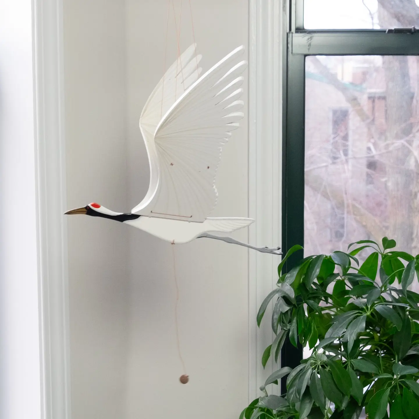 Crane Bird Flying Mobile