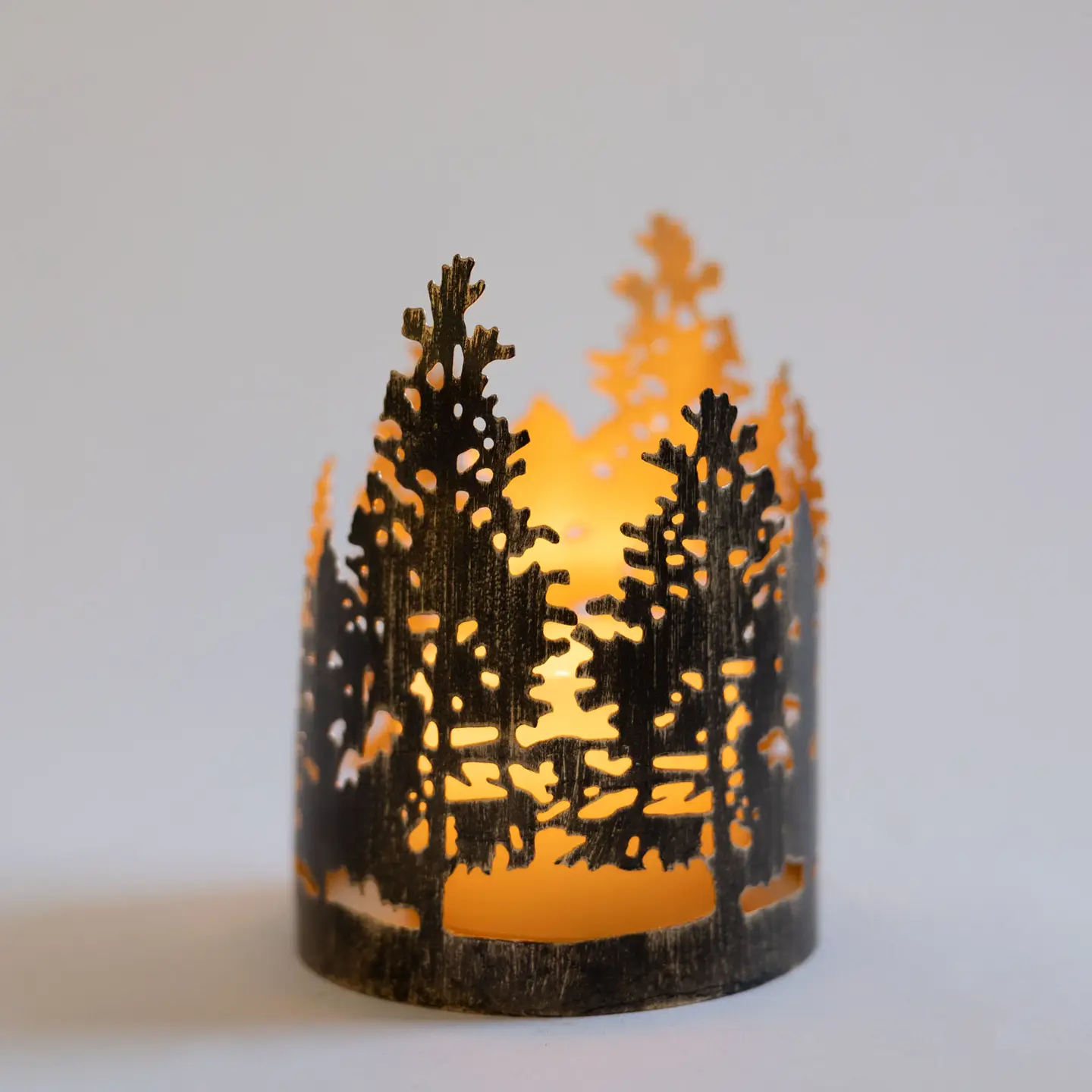 Forest Shimmer Candleholder Medium