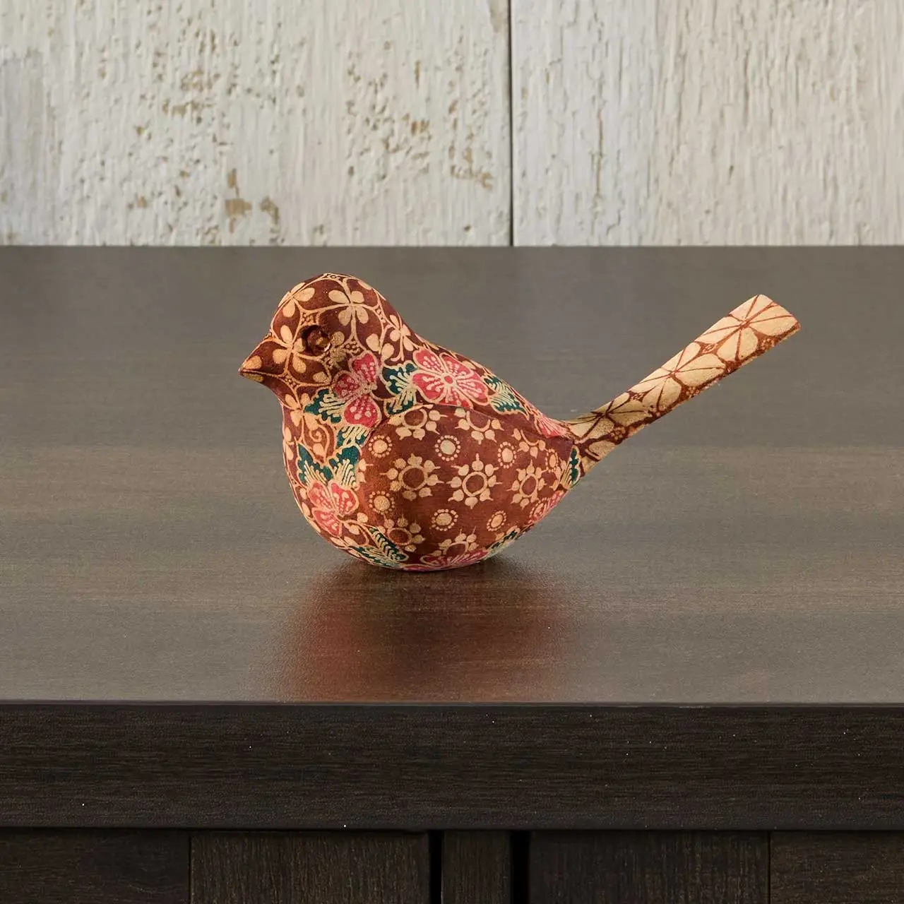 Batik Blossoms Bird