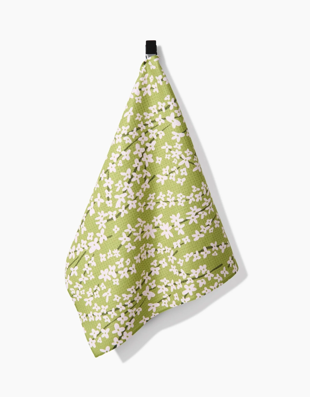 Geometry Tea Towel: Spring Green