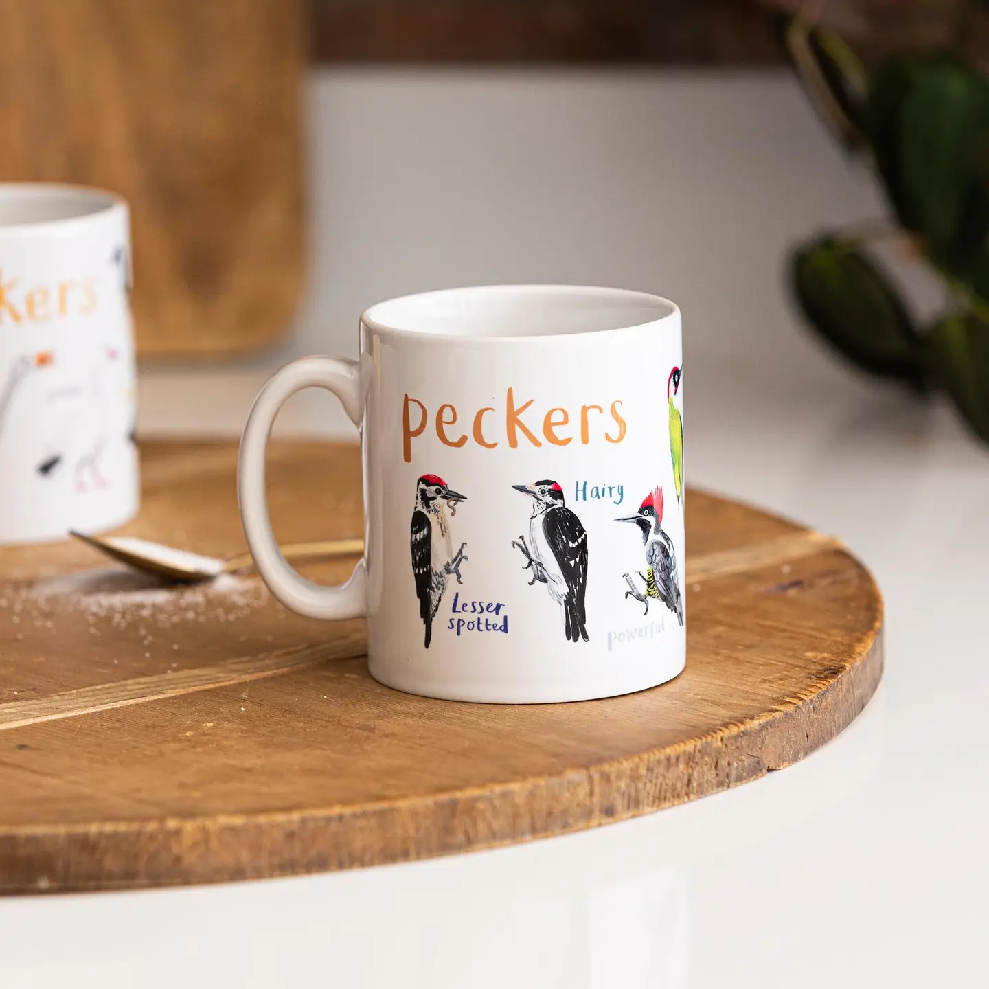 Peckers Bird Pun Ceramic Mug