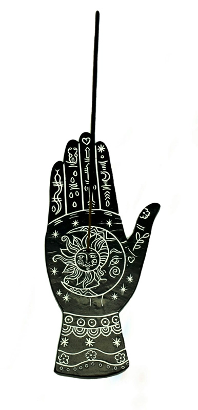 Palmistry Flat Incense Burner