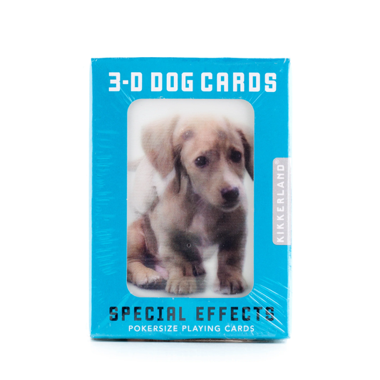 3D Playing Cards Dogs