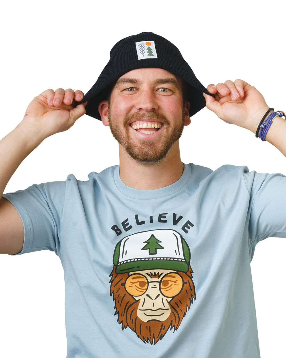 Evergreen Cuffed Beanie - Black