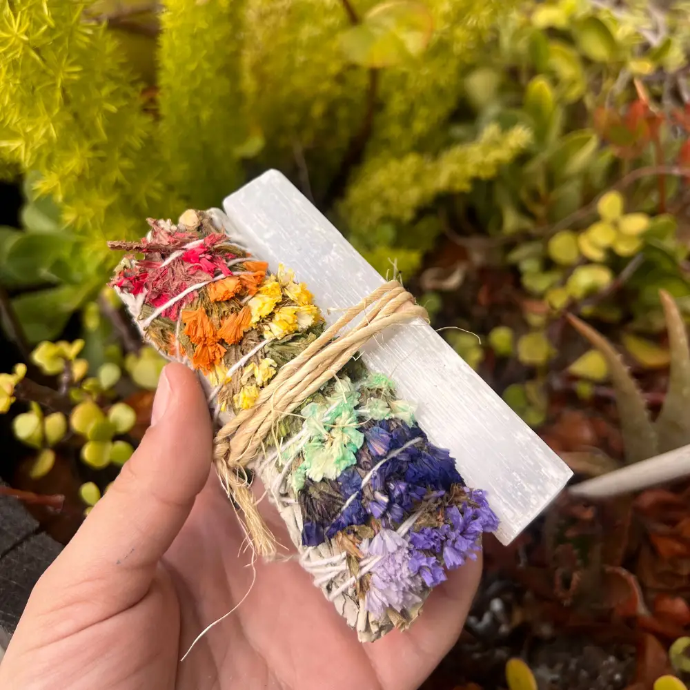 Chakra Sage Bundle Selenite