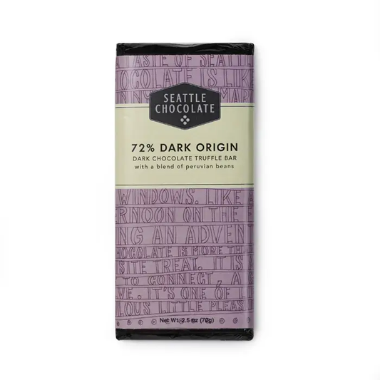 72% Dark Origin Truffle Bar