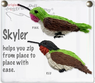 Skyler String Doll Keychain