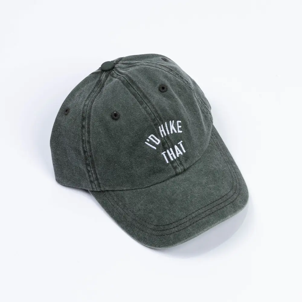 I'd Hike That Baseball Hat - Faded Forest
