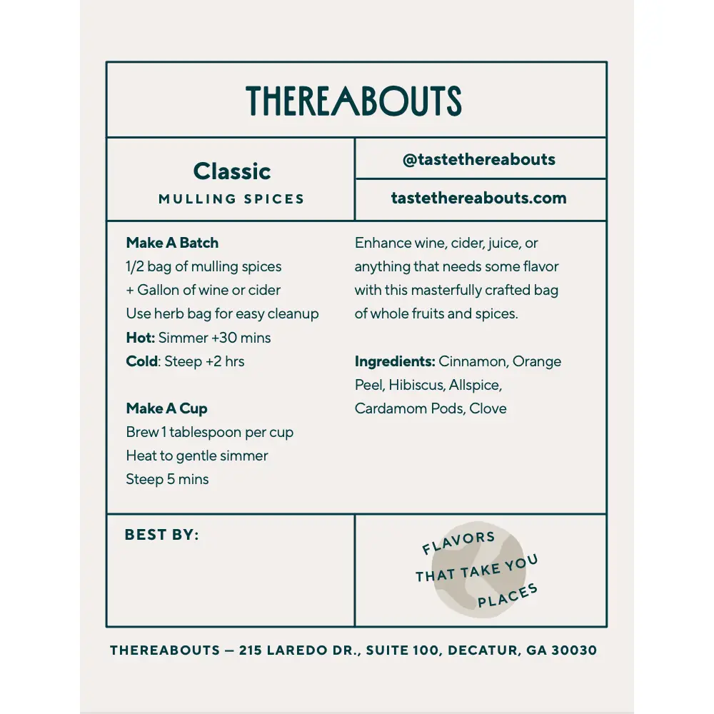 Mulling Spices Mulled Wine