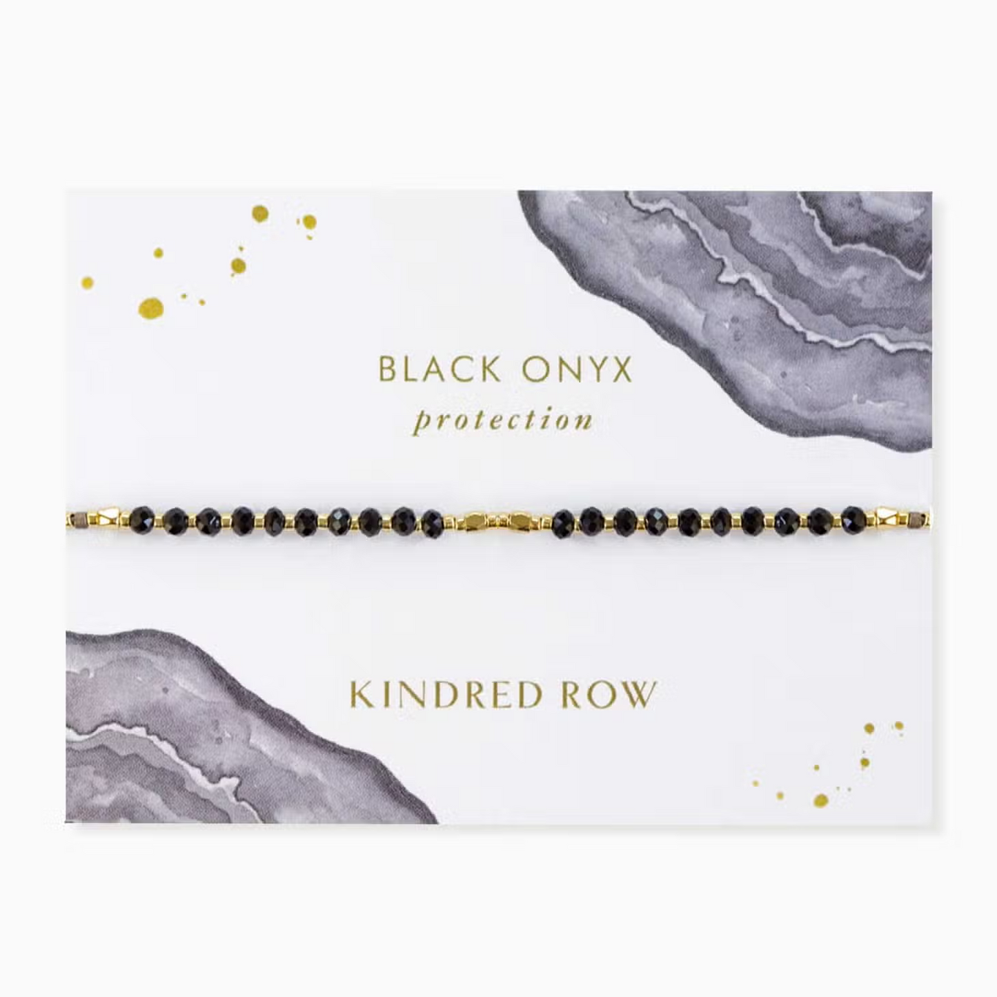 Black Onyx Stacking Bracelet