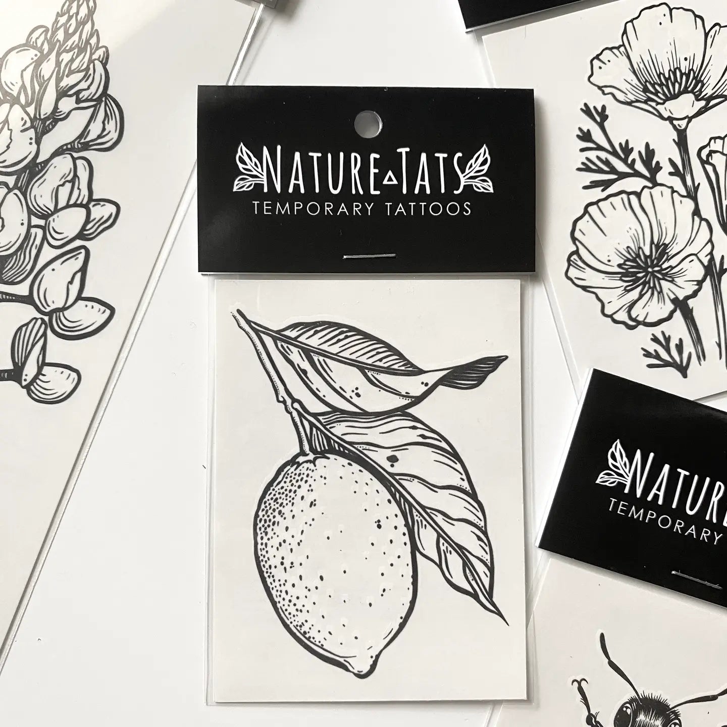 Lemon Temporary Tattoo