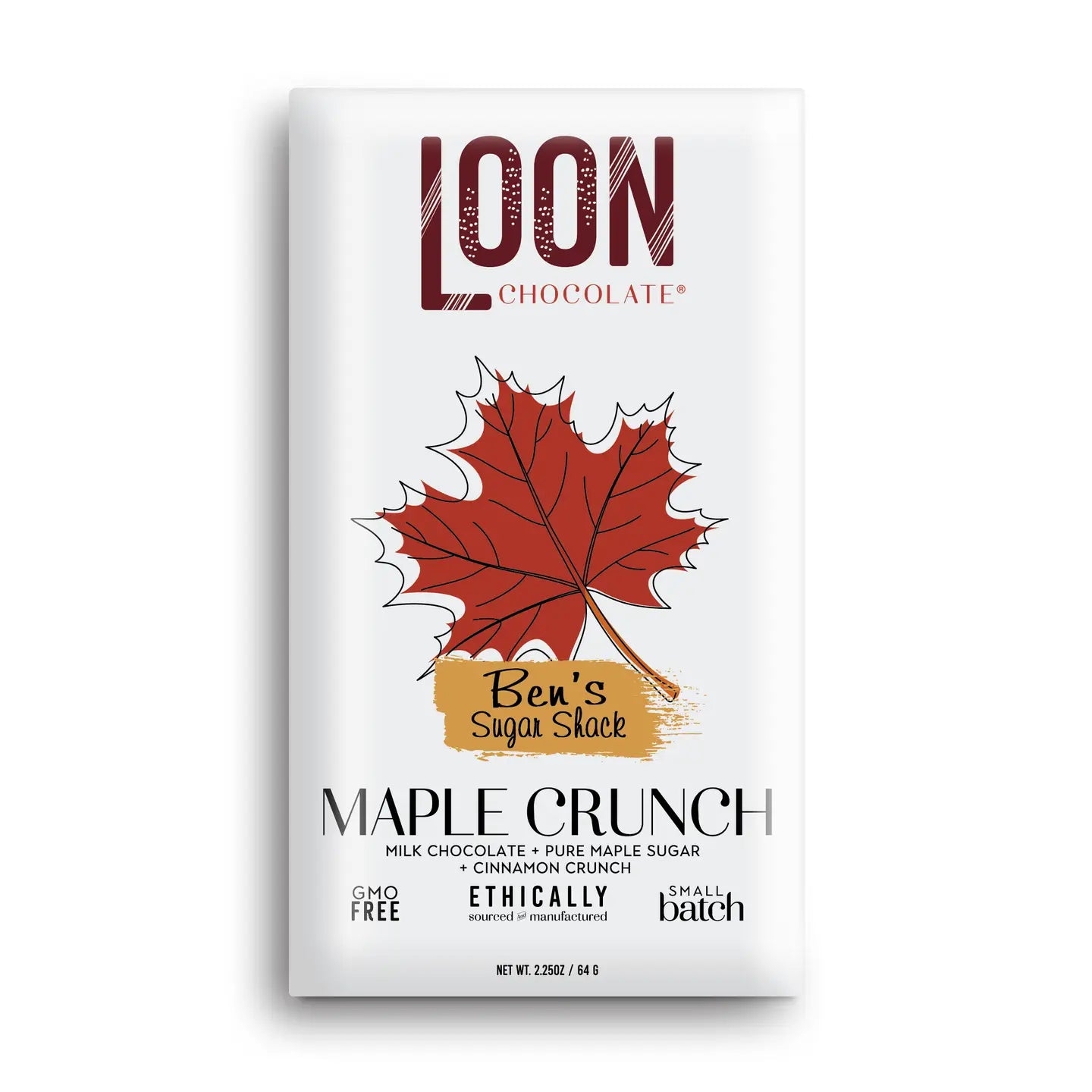 Milk Chocolate Maple Crunch