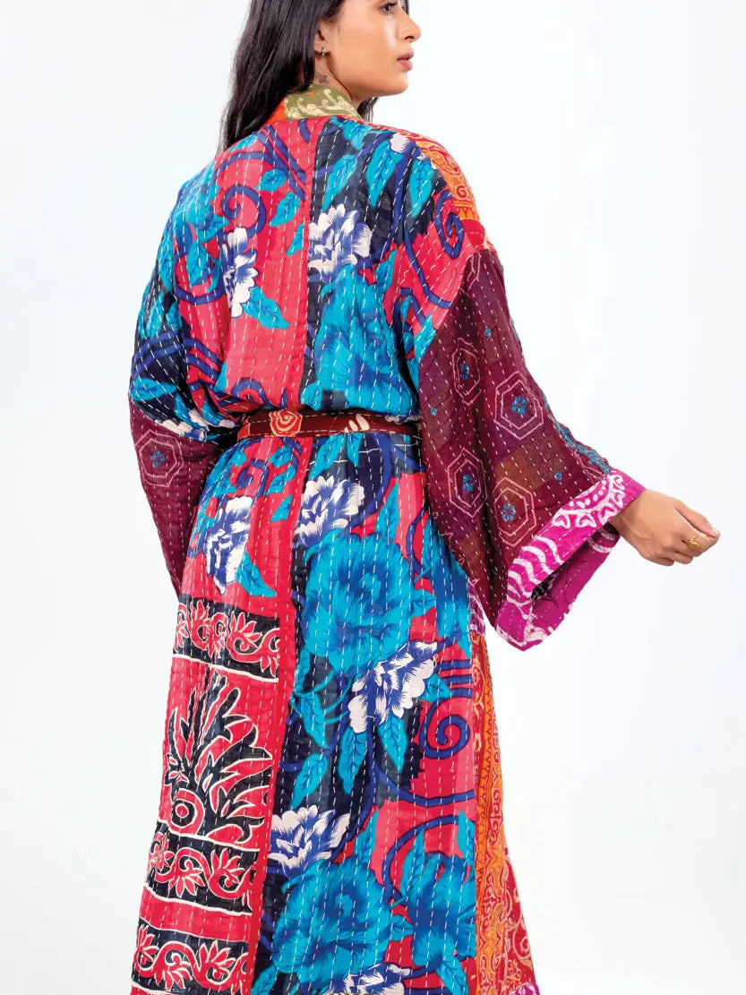 Kantha Kimono Robe