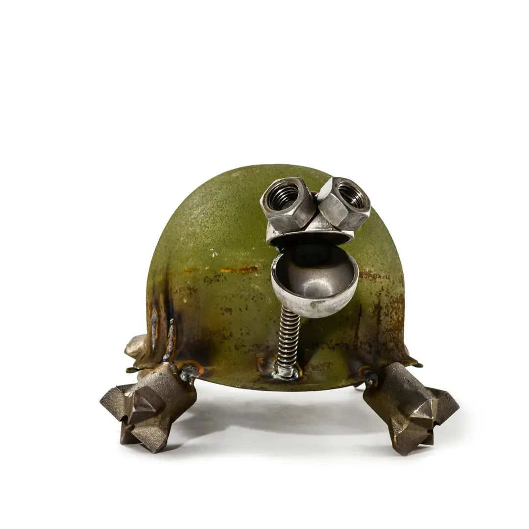 WWII Army Helmet Turtle