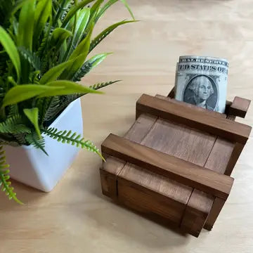Sorcerer's Box Puzzle Gift Card Holder