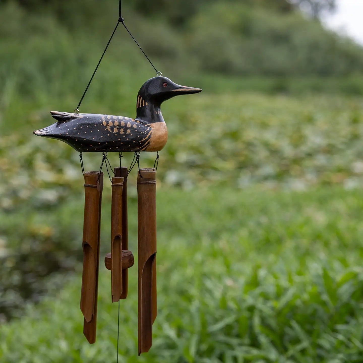 Loon Bamboo Wind Chime
