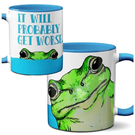 Get Worse Frog Mug