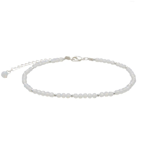 Moon Dancer 3mm Beaded (Silver)