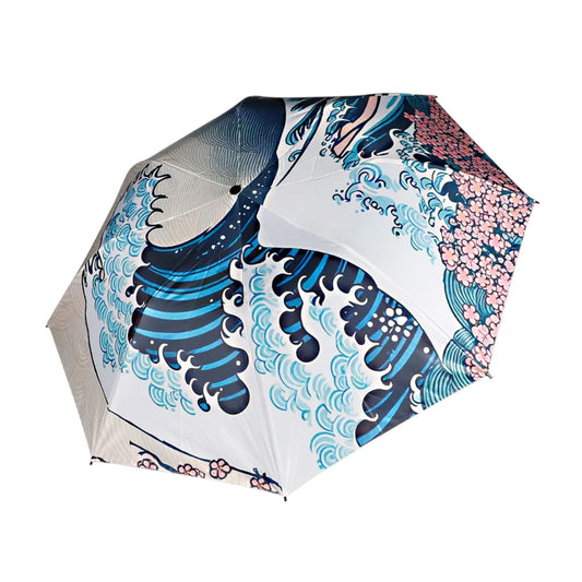 Spring Wave Folding Umbrella