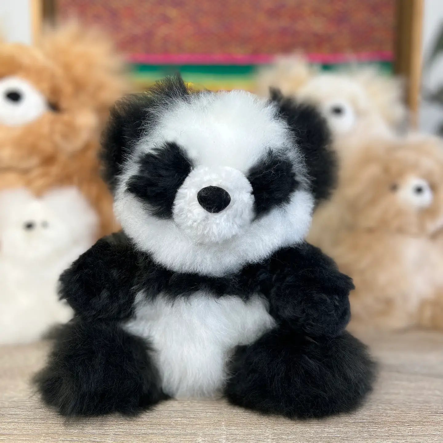 Alpaca Stuffed Animal - Panda 9"