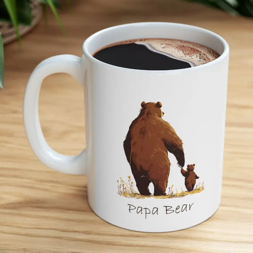 Papa Bear Mug 15oz
