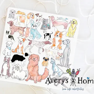 Dog Breeds Stone Coaster