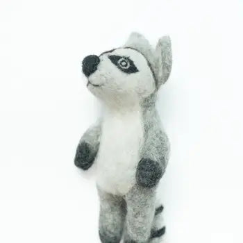 Raccoon Finger Puppet