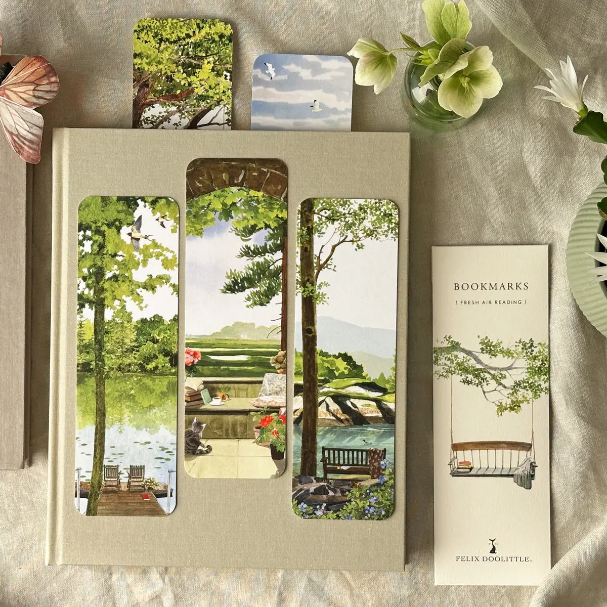 Fresh Air Reading Bookmark Set