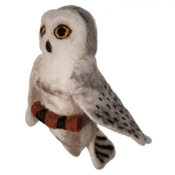 Snowy Owl Woolie Ornament