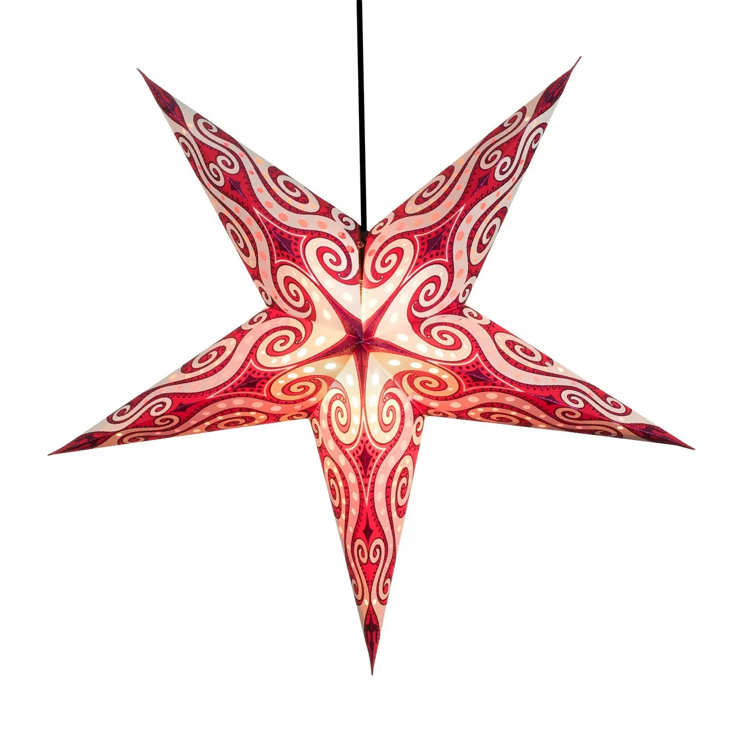 Star Lantern Red Vanilla
