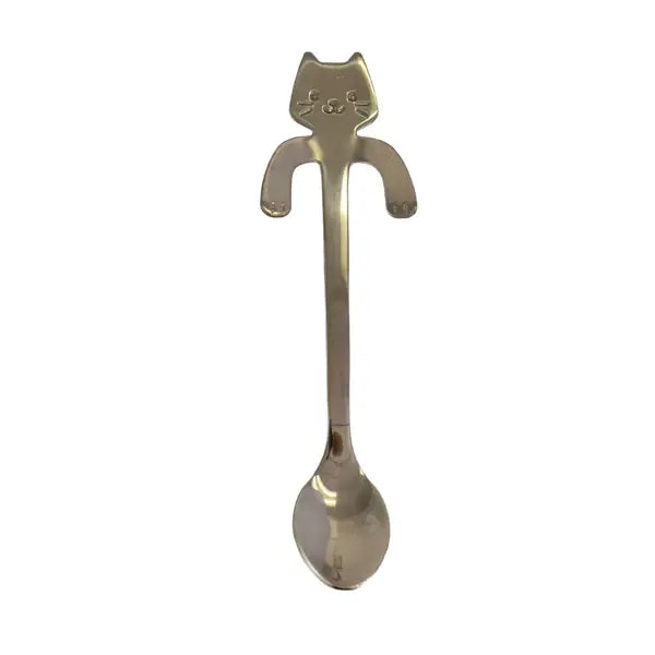 Cat Hanging Teaspoon