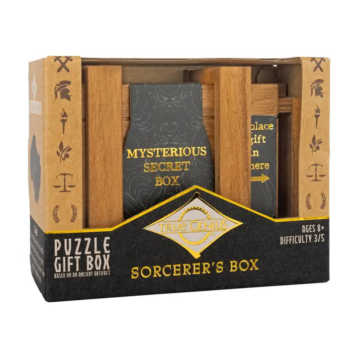 Sorcerer's Box Puzzle Gift Card Holder