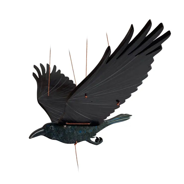 Raven Crow Bird Flying Mobile