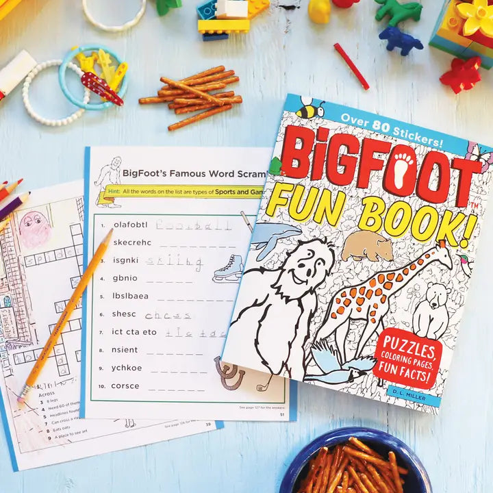 Bigfoot Fun Book