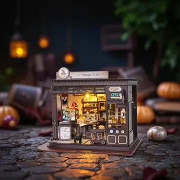 DIY Book Nook Kit:  Magic Cafe
