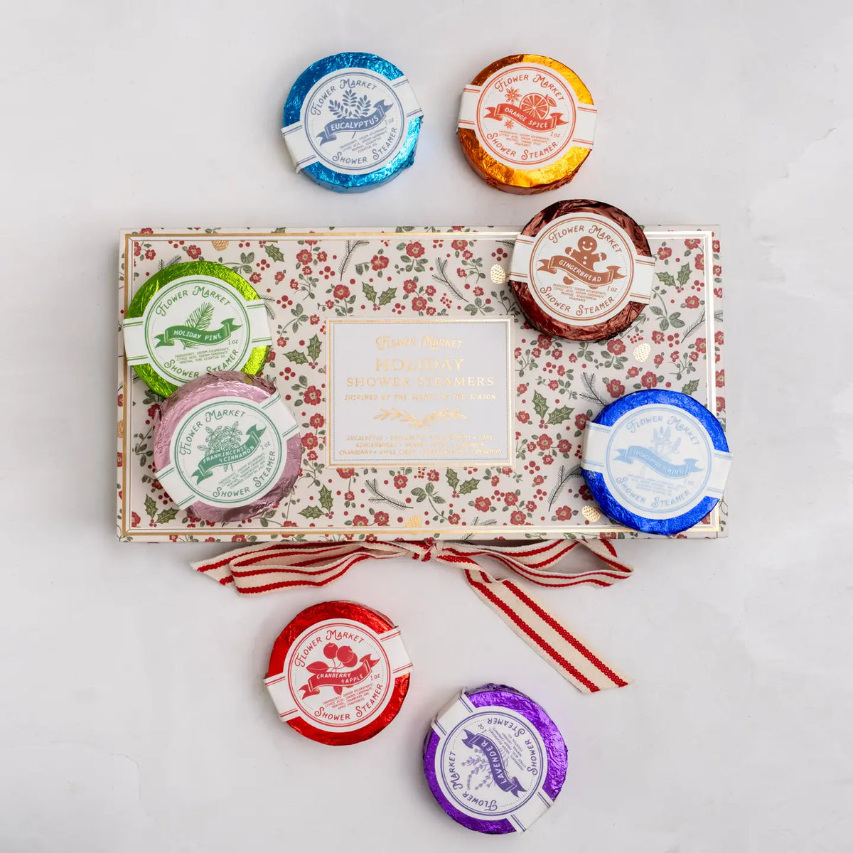 Holiday Shower Steamer 8 pk Gift Set