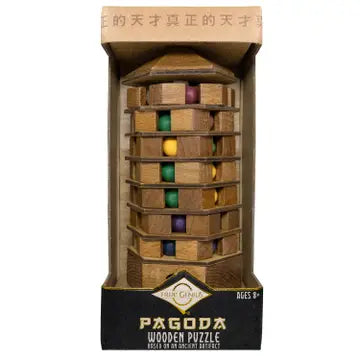 True Genius Chinese Pagoda Ball Sorting Puzzle