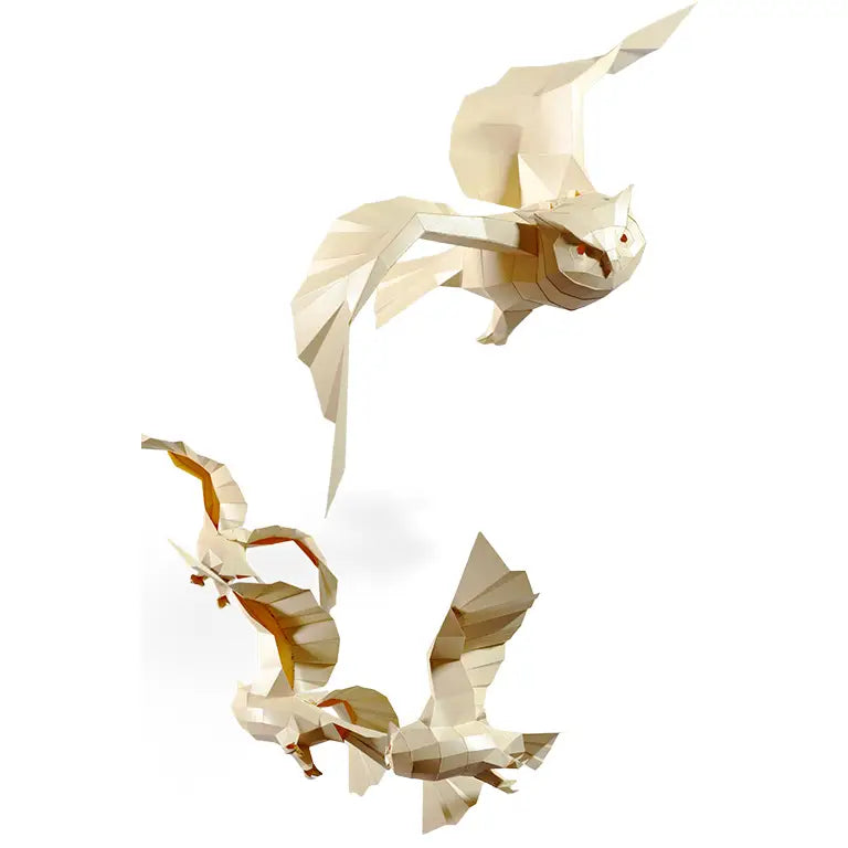 Papercraft Hanging Owl 3D Origami