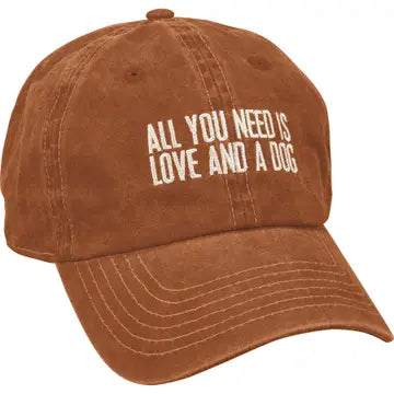 All You Need Is Love & A Dog Baseball Hat