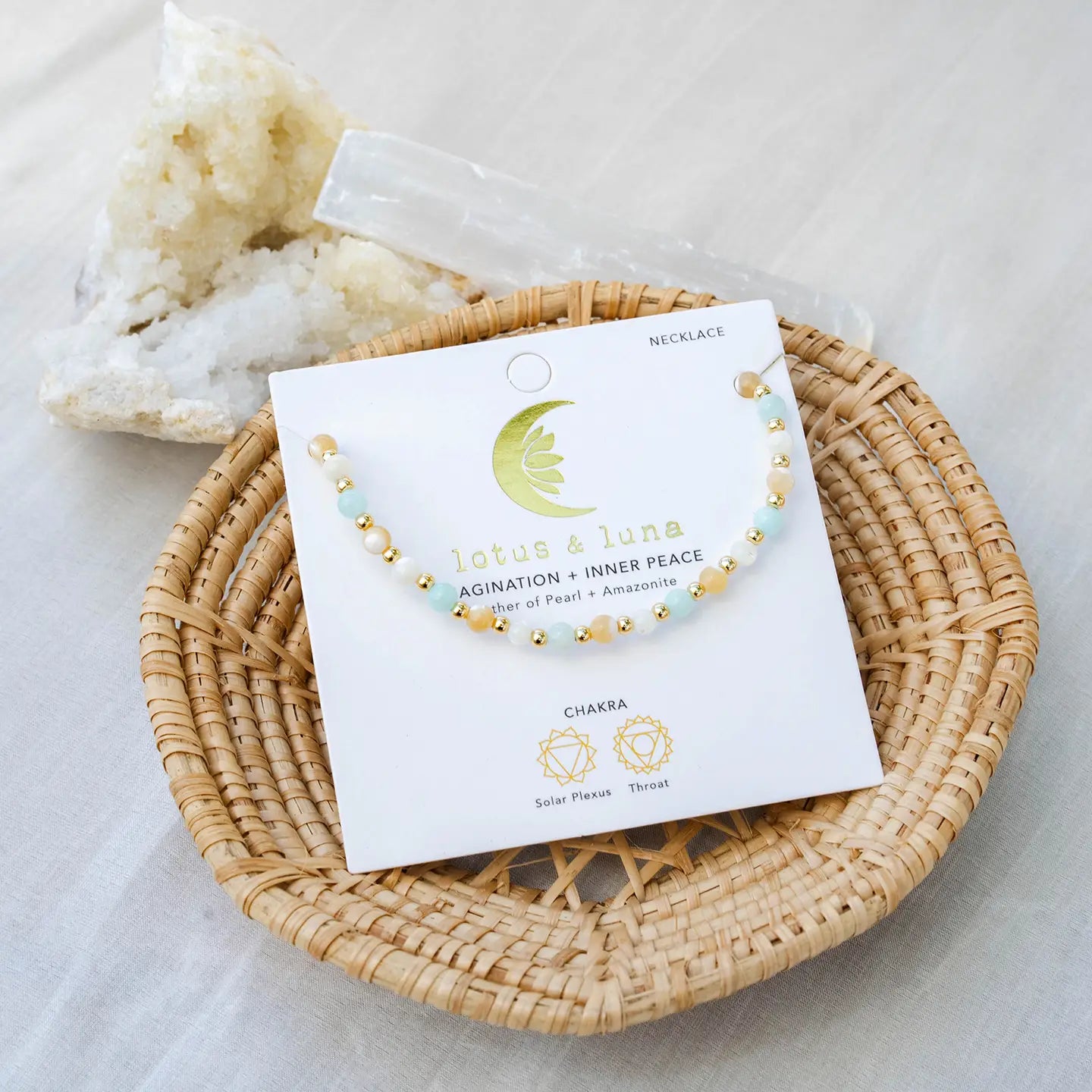 Imagination & Inner Peace 4mm Healing Necklace