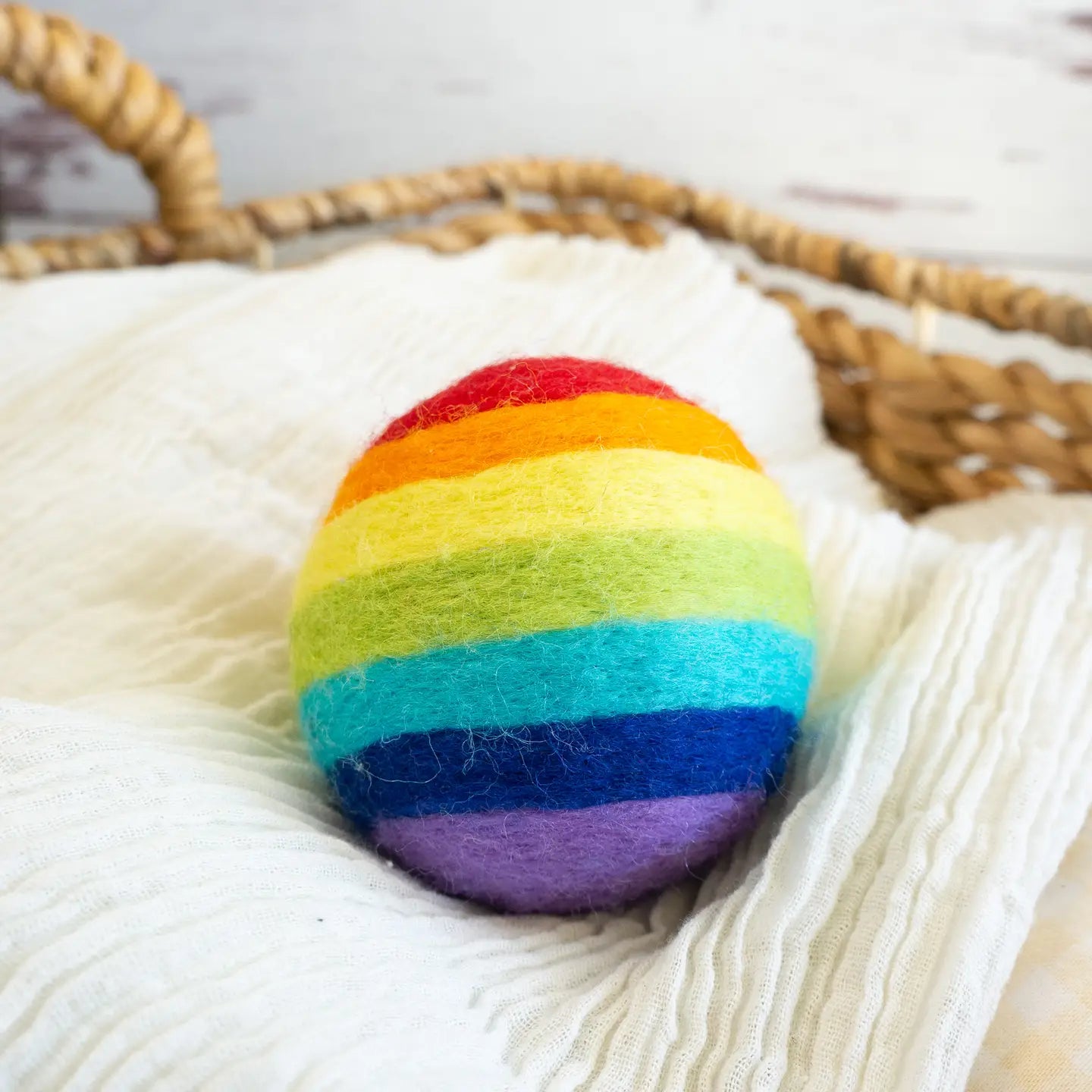 Dryer Ball Rainbow Pride