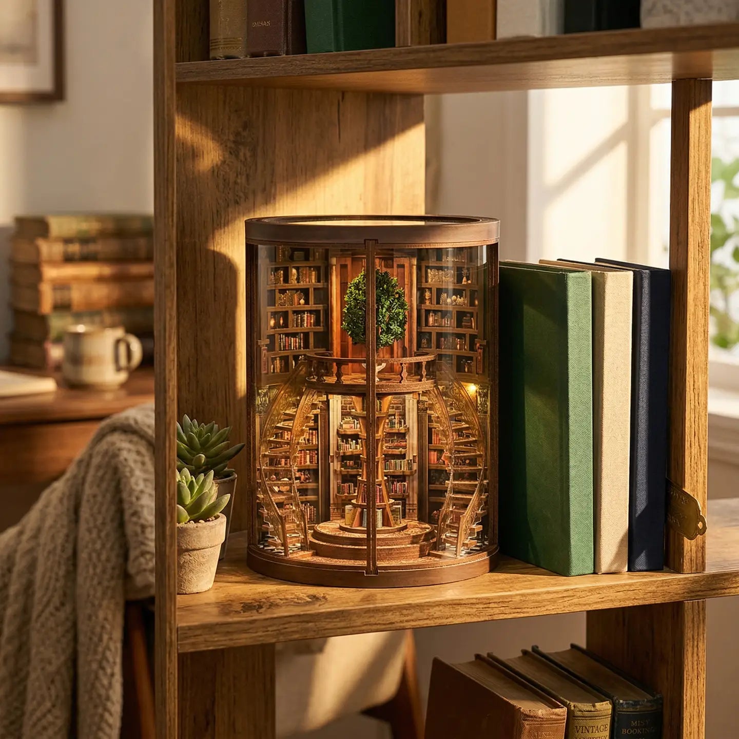 DIY Miniature House Kit: Tree of Knowledge