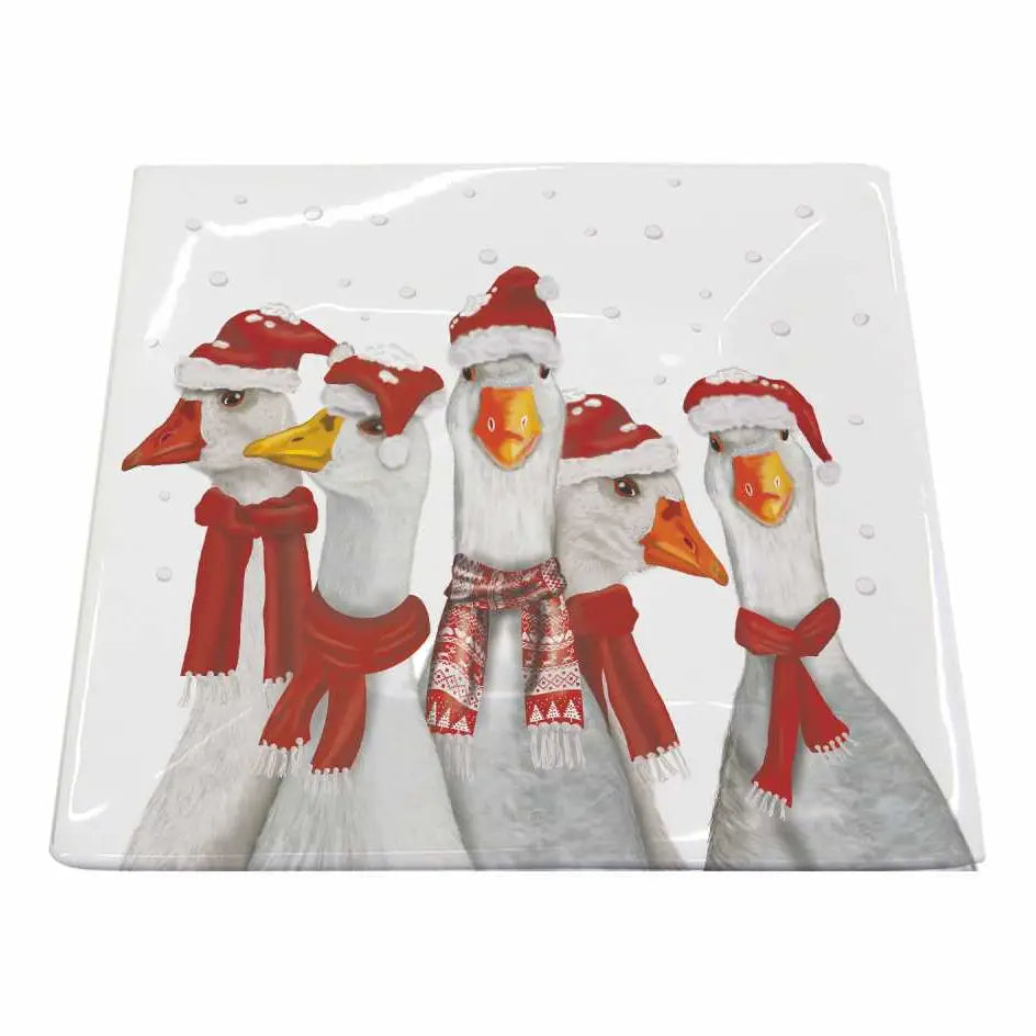 Small Square Plate - The Gaggle Group