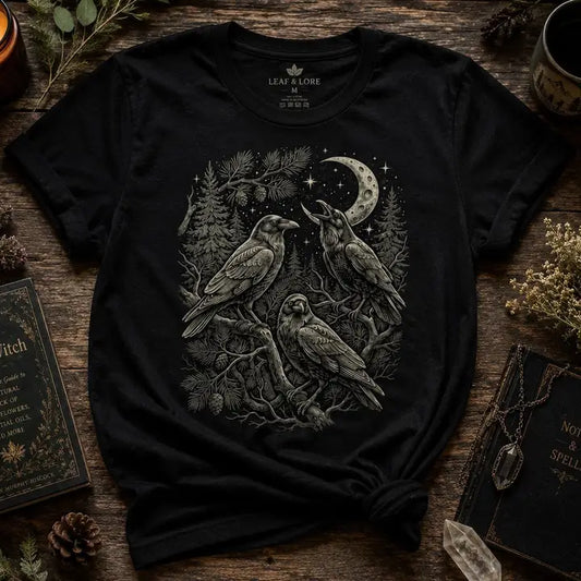 Raven Moon Forest T-Shirt