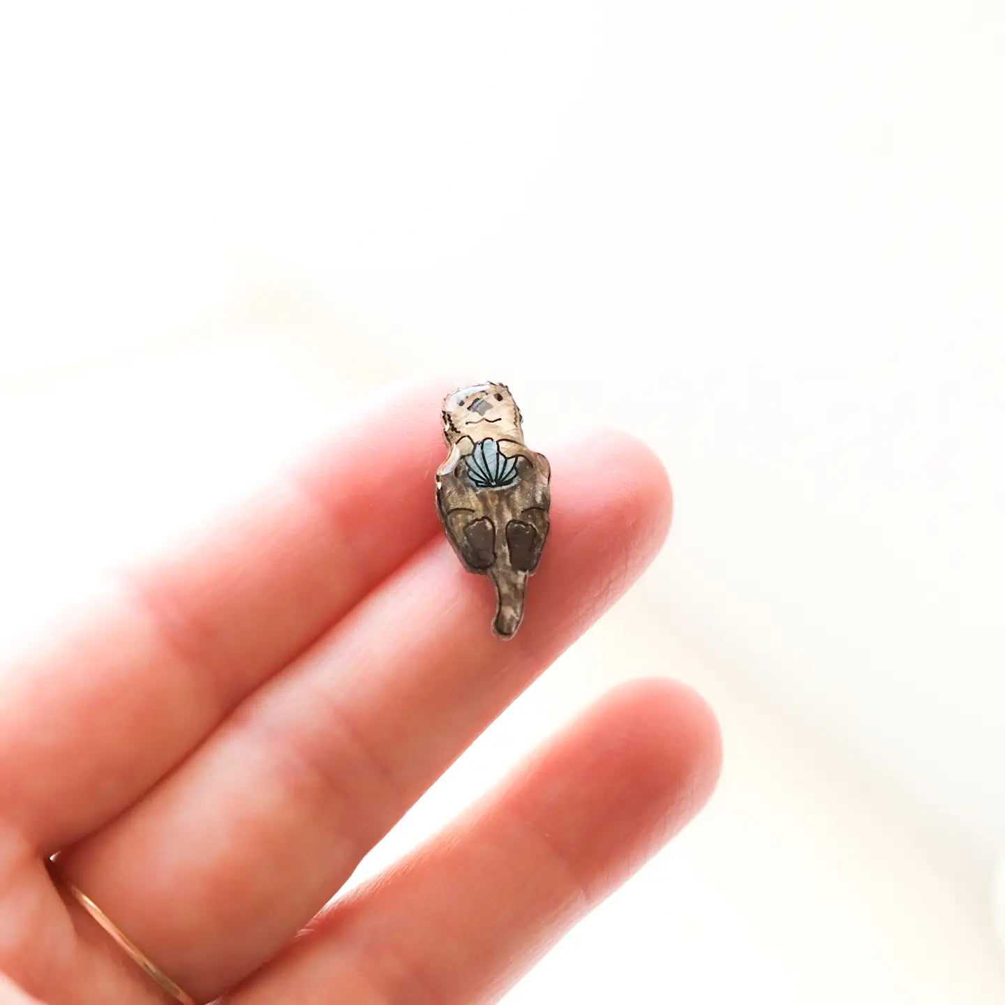 Sea Otter Stud Earrings