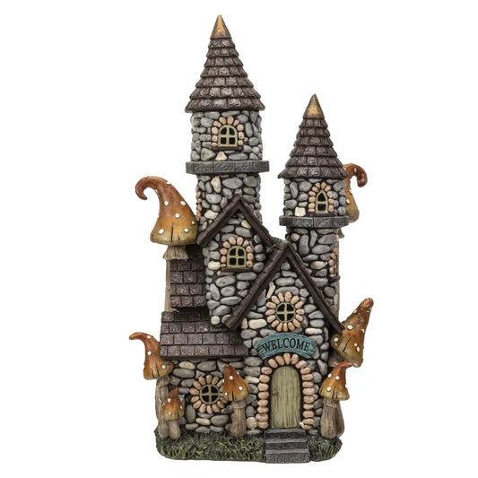 Gnome Garden House with LED
